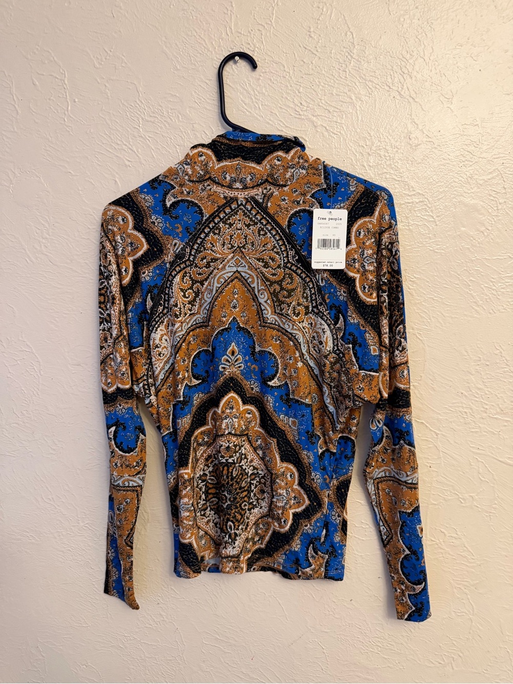 Free People eclipse compo long sleeve Top - Picture 1 of 7